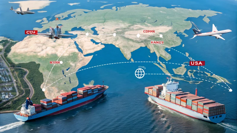 الشحن من مصر للكويت